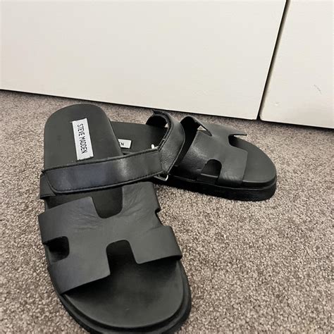 replica hermes sandal|hermes sandals vs steve madden.